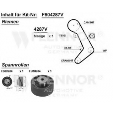 F904258V FLENNOR Комплект ремня грм