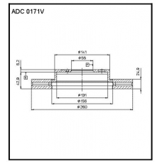 ADC 0171V Allied Nippon Гидравлические цилиндры