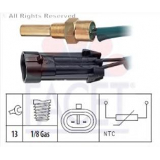 7.3280 FACET Датчик, температура охлаждающей жидкости; Датчик, 