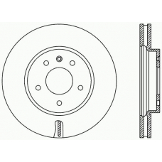 BDR2417.20 OPEN PARTS Тормозной диск