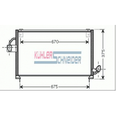 2520071 KUHLER SCHNEIDER Конденсатор, кондиционер