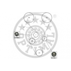 SK-1615 OPTIMAL Комплект ремня грм