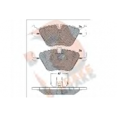 RB1683-203 R BRAKE Комплект тормозных колодок, дисковый тормоз