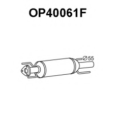 OP40061F VENEPORTE Сажевый / частичный фильтр, система выхлопа ОГ