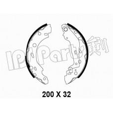 IBL-4M00 IPS Parts Тормозные колодки