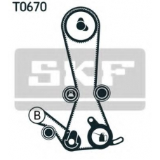 VKMA 95019 SKF Комплект ремня грм