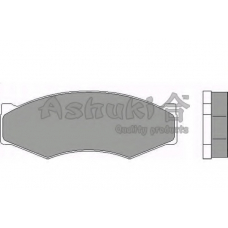 N009-09J ASHUKI Комплект тормозных колодок, дисковый тормоз