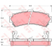 GDB3115 TRW Комплект тормозных колодок, дисковый тормоз