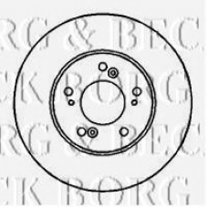 BBD4090 BORG & BECK Тормозной диск
