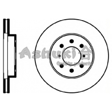 H039-72 ASHUKI Тормозной диск