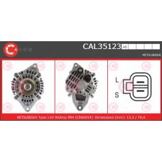 CAL35123AS CASCO Генератор