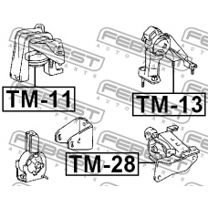 TM-11 FEBEST Подвеска, двигатель