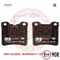 13046040592N-SET-MS MASTER-SPORT Комплект тормозных колодок, дисковый тормоз