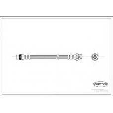 19035332 CORTECO Тормозной шланг
