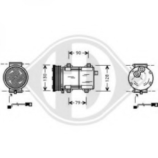 7149000 DIEDERICHS Компрессор, кондиционер