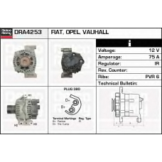 DRA4253 DELCO REMY Генератор