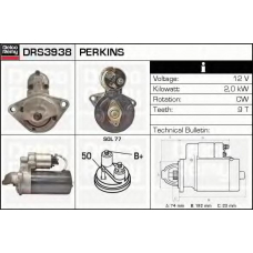 DRS3938 DELCO REMY Стартер