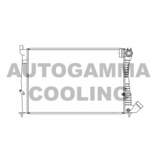 101344 AUTOGAMMA Радиатор, охлаждение двигателя