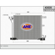 43535 AHE Конденсатор, кондиционер