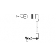 169/53 BREMI Провод зажигания