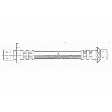 FHY2467 FERODO Тормозной шланг