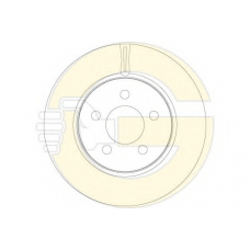 6062641 GIRLING Тормозной диск