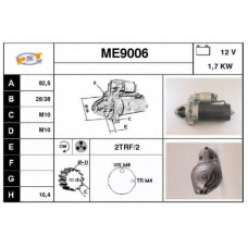 ME9006 SNRA Стартер