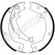 049.172 TRUSTING Комплект тормозных колодок, стояночная тормозная с