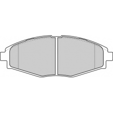 DBP201337 DURON Комплект тормозных колодок, дисковый тормоз