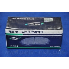 PKA-031-S Parts mall Комплект тормозных колодок, дисковый тормоз