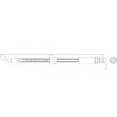 3331 REMKAFLEX Тормозной шланг