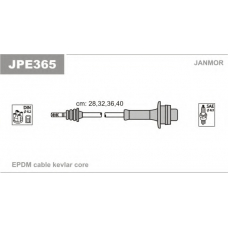 JPE365 JANMOR Комплект проводов зажигания
