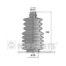 J2847008 NIPPARTS Комплект пылника, рулевое управление