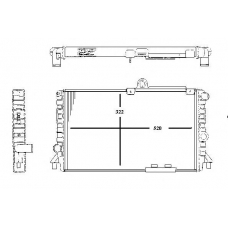 2109147 BEHR Radiator