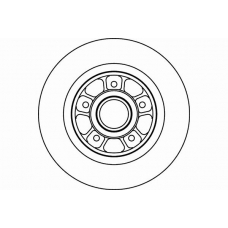 MDC1681 MINTEX Тормозной диск