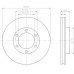 MDC1043 MINTEX Тормозной диск