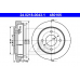 24.0218-0043.1 ATE Тормозной барабан
