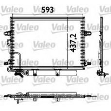 817583 VALEO Конденсатор, кондиционер