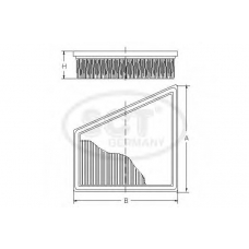 SB 2103 SCT Воздушный фильтр