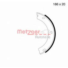 KR 630 METZGER Комплект тормозных колодок, стояночная тормозная с