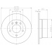 MDC1327 MINTEX Тормозной диск