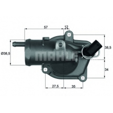 TI 31 92 BEHR Термостат, охлаждающая жидкость