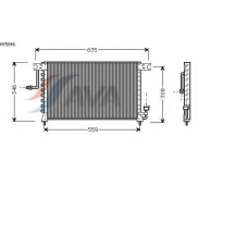 HY5046 AVA Конденсатор, кондиционер