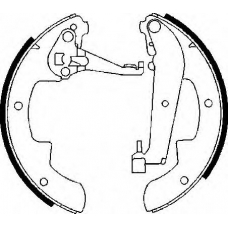 BS706 QUINTON HAZELL Комплект тормозных колодок