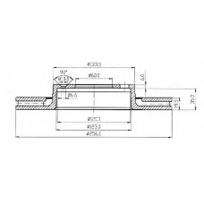 BDC3826 QUINTON HAZELL Тормозной диск