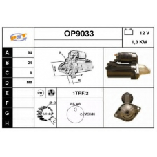 OP9033 SNRA Стартер