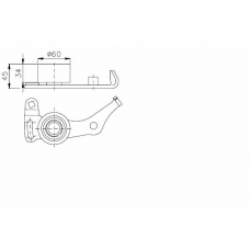 TKR 9901 TIMKEN Натяжной ролик, ремень грм