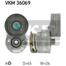 VKM 36069 SKF Натяжной ролик, поликлиновой  ремень