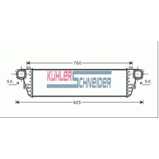 0371701 KUHLER SCHNEIDER Интеркулер