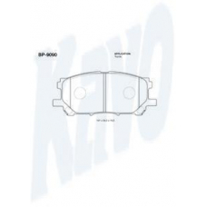 BP-9090 KAVO PARTS Комплект тормозных колодок, дисковый тормоз